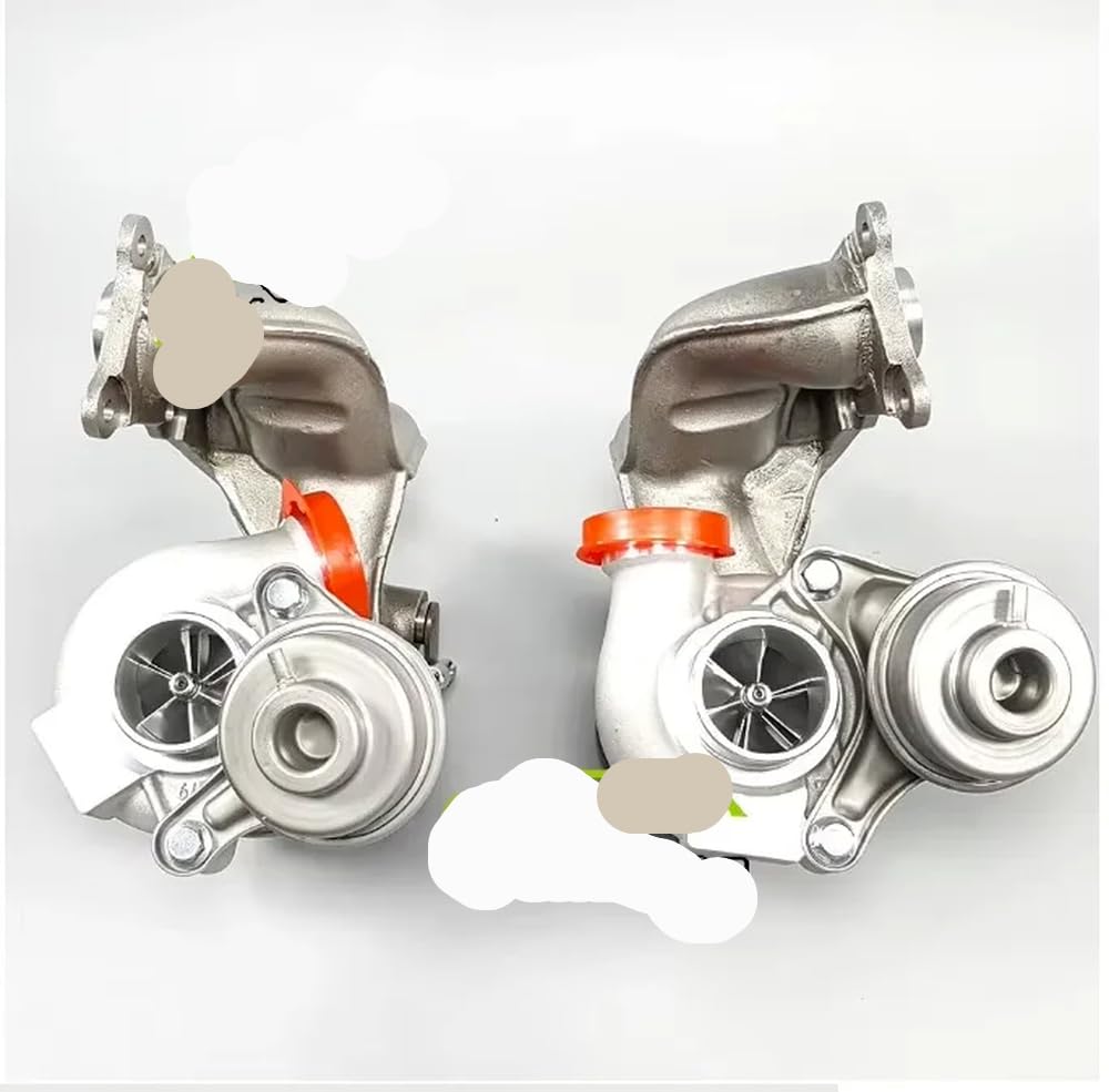 Twin Turbolader Billet 6 6 17T TD03L 07031 07051 Kompatibel mit E90 E92 E93 135i 335i N54 700 PS Turbo von kPAnUHZ