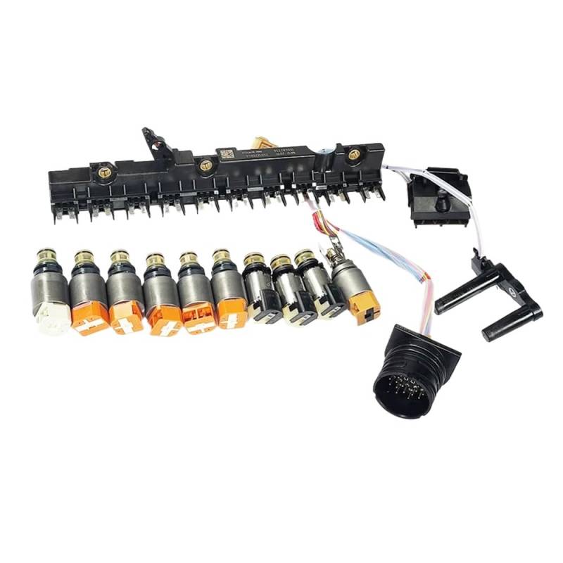 Zehnventilmagnet mit Kabelsatz, kompatibel mit ZF9HP48 für Range CRV MDX 9-Gang-Automatikgetriebe 9HP48(Solenoid valve kit) von kPAnUHZ