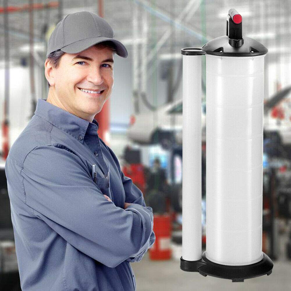 kangten Ölabsauger, 7 Liter Ölabsaugpumpe Manuelle Öl Umfüllpumpe Vakuumpumpe Oil Extractor für Schnelles Öl Wasser Wechse von kangten