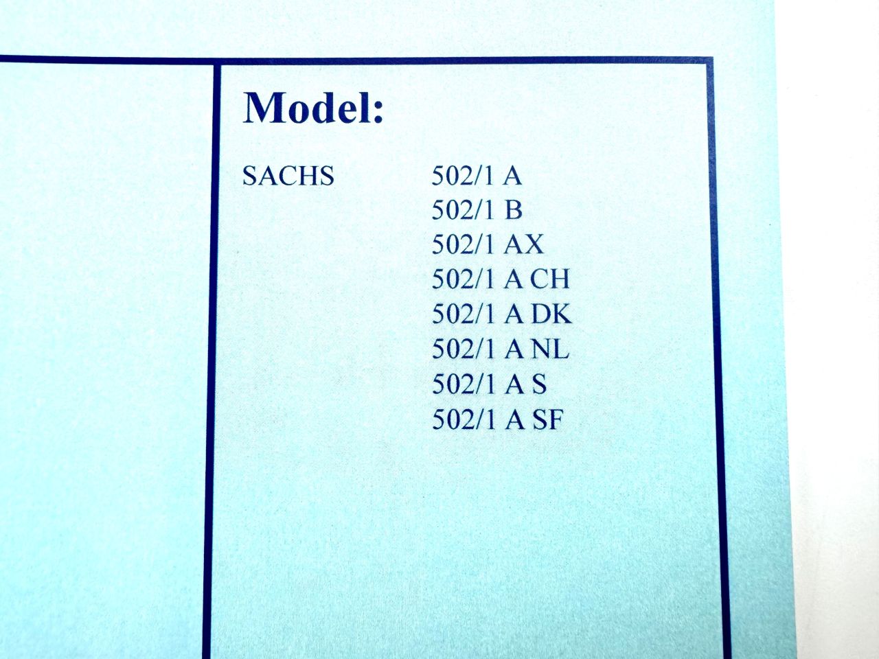 Ersatzteile Liste für Hercules L50 MF1 MP1 C1 DKW 502 Ersatzteilkatalog Sachs... von kein Hersteller