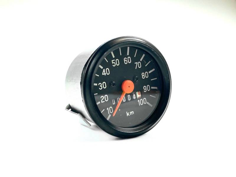 Puch Monza Tacho 60mm Tachometer mit Licht 100km/h schwarz VZ50 R50 N50 von kein Hersteller