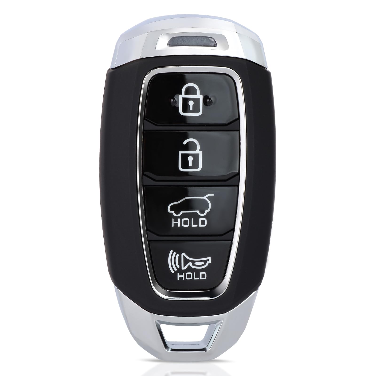 Keyecu Ersatz-Smart-Fernbedienung für Hyundai Santa Fe 2019 2020 TQ8-FOB-4F19 95440-S2000 434 MHz ID47 Chip 4 Tasten von keyecu