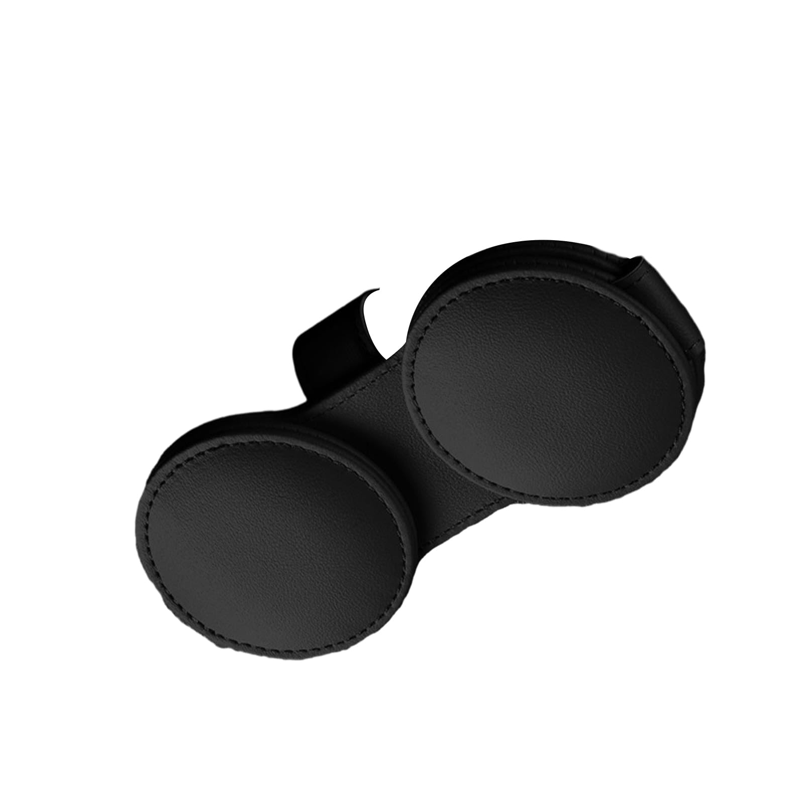 keynoyin Auto Multifunktionaler Brillenclip Auto Sonnenschutz Sonnenbrille Doppelclip Aufbewahrungsbox - Schwarz von keynoyin