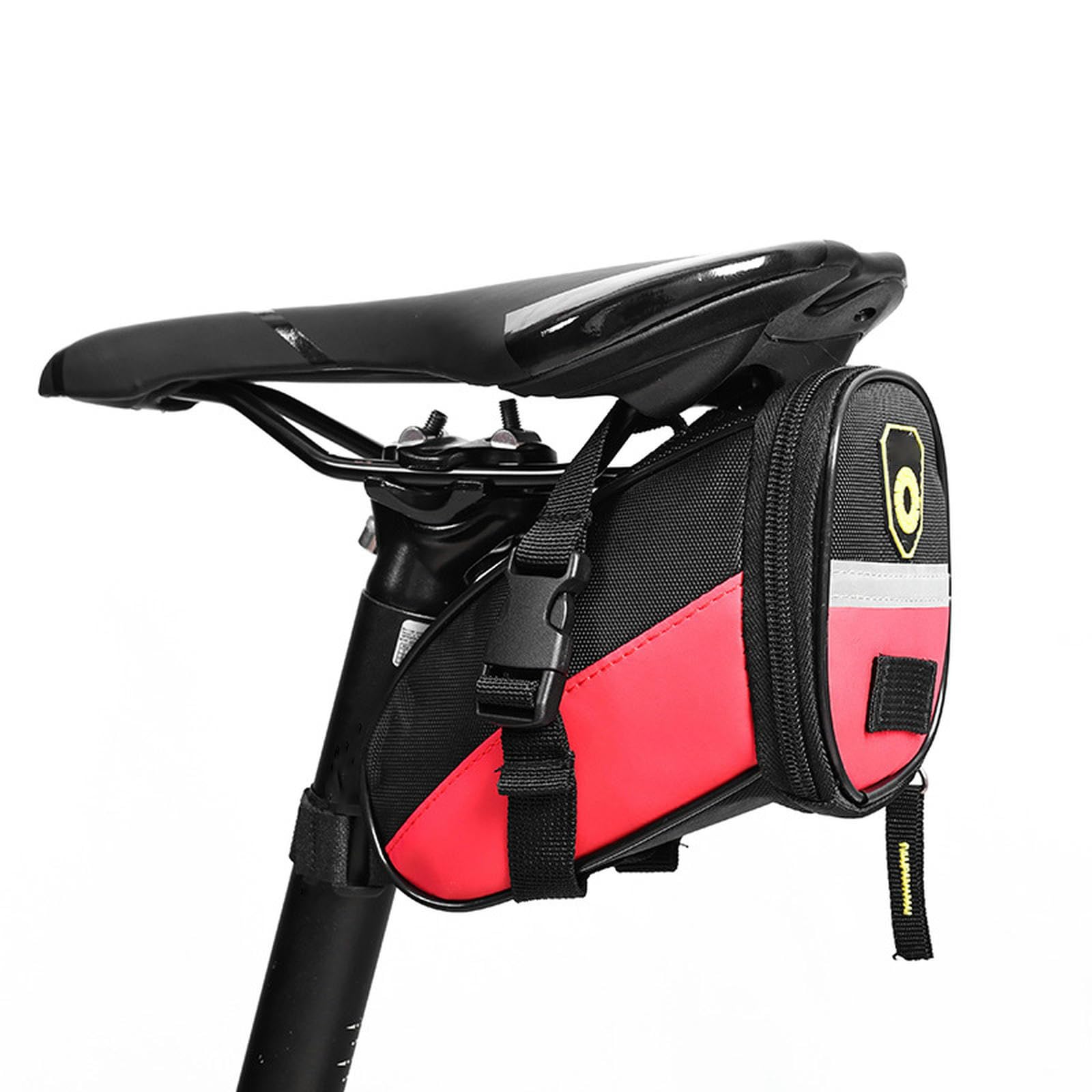 keynoyin Mountainbike Hecktasche Satteltasche Werkzeug Rücksitzkissen Reitausrüstung Tasche - Rot von keynoyin