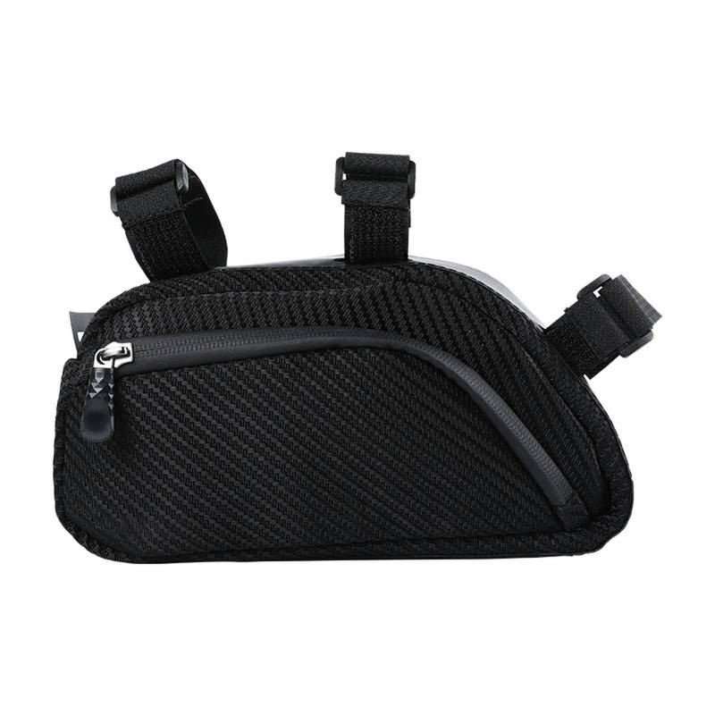 keynoyin Mountainbike Outdoor Reiten Front Beam Bag Road Mountainbike Oberrohr Reitausrüstung Tasche - Oberrohrtasche (Schwarz) von keynoyin