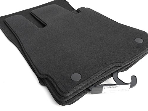 Fußmatten S-Klasse W221 (Velours) Premium Matten Teppich Automatten Original Qualität 4-teilig Schwarz von kh Teile