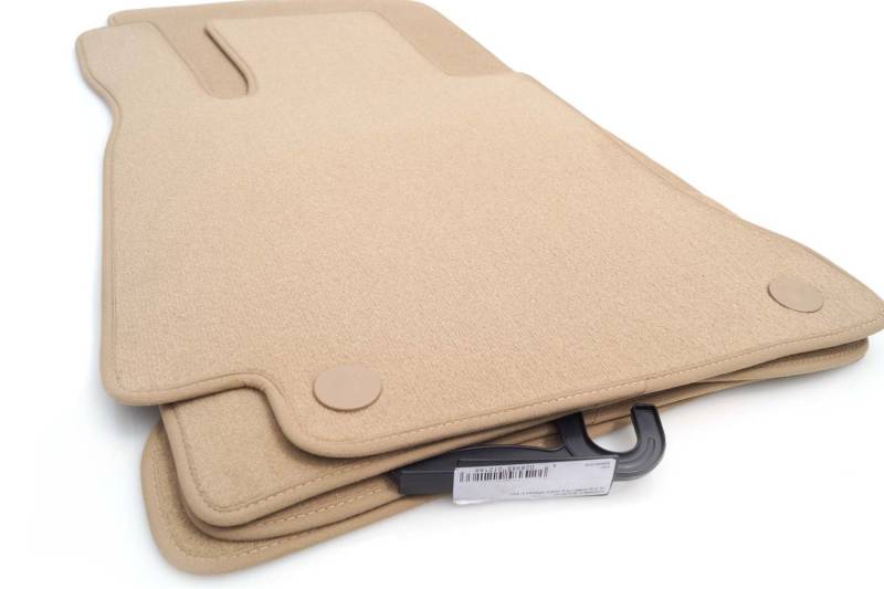 kh Teile Fußmatten 204 Velours Automatten 4-teilig Beige von kh Teile