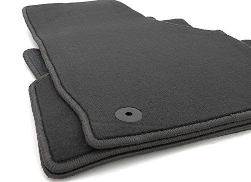 kh Teile Fußmatten 208 Velour Automatten Original Qualität Schwarz 4-teilig von kh Teile