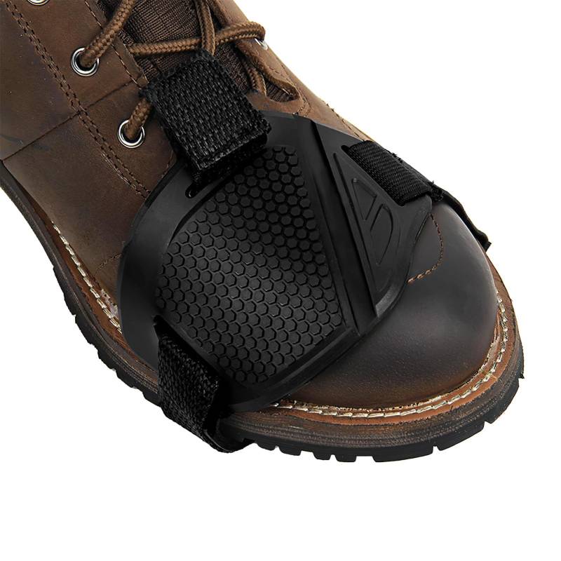 Motorrad Schuhschutz, Stiefel Schalthebel Schuhabdeckung Quad Aramid-Schutz Schwarz für Motorrad-Schuhe Geschwindigkeitsschalter für Stiefel Schuhe Motorrad Schalthebel Motorradzubehör Moped Zubehör von kiki fancy