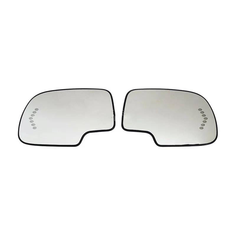 Außenspiegel Für Chevy Für Silverado Für Tahoe 2003-2007 Links Und Rechts Beheizte Glas Rückspiegel Panels Außenspiegel Spiegelglas(Right and Left) von kjjukrhfs