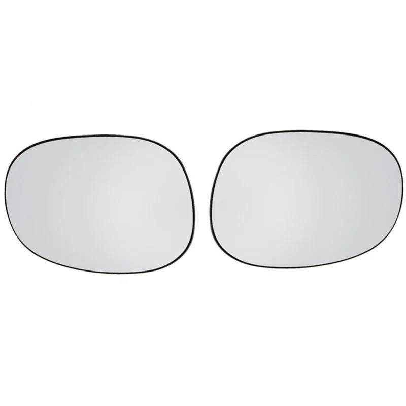 Außenspiegel Für Citroen Für C3 C2 2002-2010 Auto Beheizte Rückspiegel Flügel Spiegel Glas Außenspiegel Spiegelglas(1 Pair) von kjjukrhfs