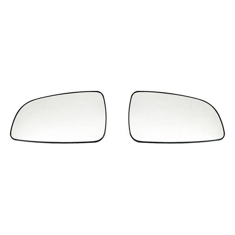 Außenspiegel Für Opel Für Vauxhall Für Astra Mk5 GTC 2004-2009 Weitwinkel Beheizte Auto-Rückspiegel Außenspiegel Spiegelglas(Left and Right) von kjjukrhfs