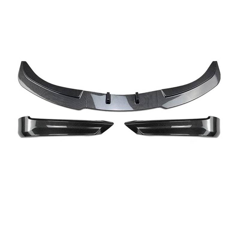 Auto Frontlippe Spoiler Für 3 Serie E90 E91 320i 325i 2005-2008 Stoßstange Diffusor Spoiler Schutz Protector Body Kits Front Stoßstange Lip Splitter Front Spoiler Lippe(Carbon Look Set) von kjjukrhfs