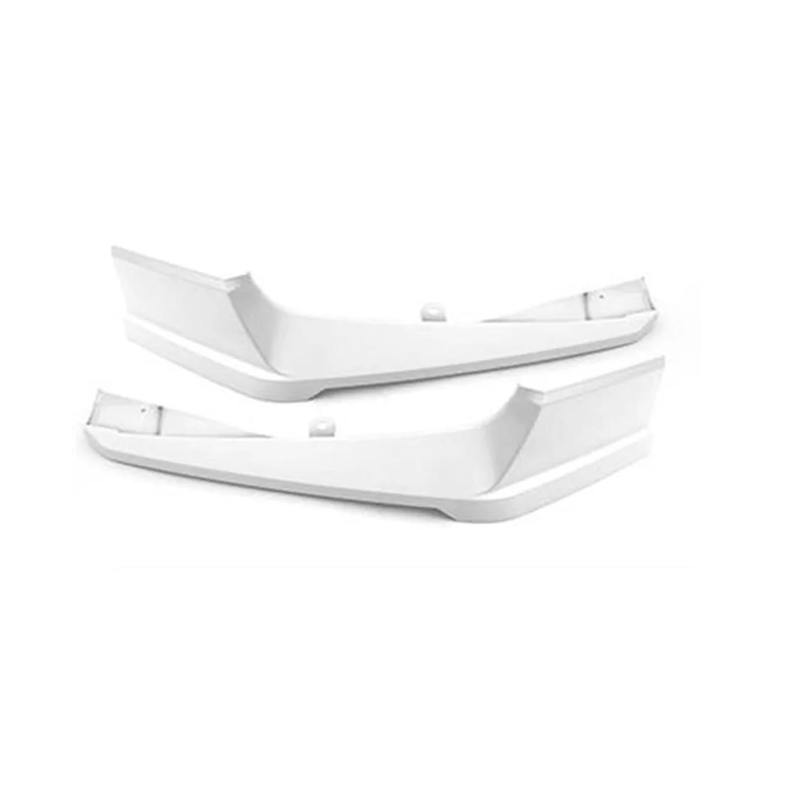 Auto Frontlippe Spoiler Für Accord 10th 2018-2019 Nebelscheinwerfer Lufteinlass Entlüftungsrahmen Untere Spoilerplatte Verkleidung Frontstoßstange Seitensplitter Abdeckung Front Spoiler Lippe(White) von kjjukrhfs