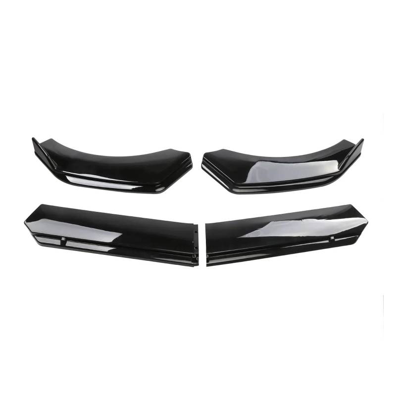 Auto Frontlippe Spoiler Für Alfa Für Romeo Für Giulia 2000-21 Auto Frontstoßstange Kinnlippe Spoiler Body Kits Splitter Rock Diffusor Schutzabdeckungen Front Spoiler Lippe(Gloss Black) von kjjukrhfs