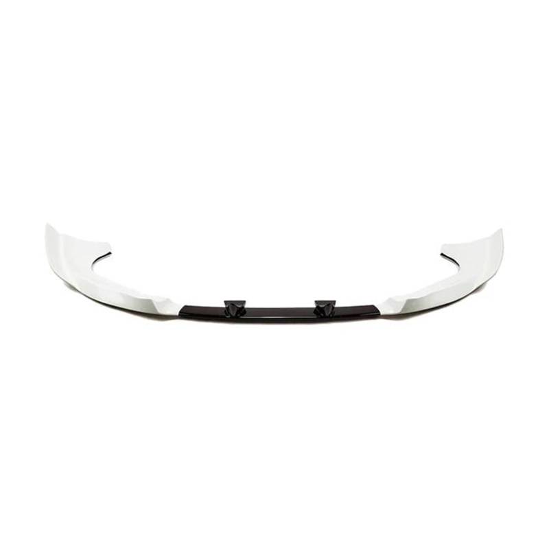 Auto Frontlippe Spoiler Für Jeep Für Grand Für Cherokee SRT SRT8 2012-2016 Carbon Fiber Style Glänzend Schwarz Matt Schwarz Auto Front Stoßstange Lip Splitter Front Spoiler Lippe(White Black) von kjjukrhfs