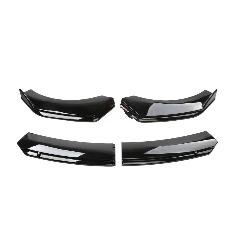 Auto Frontlippe Spoiler Für Panamera 970 971 2009-2022 Auto Front Körper Stoßstange Spolier Lippe Kinn Diffusor Splitter Air Dam Kit Protector Schutz Abdeckung Front Spoiler Lippe(Gloss Black) von kjjukrhfs