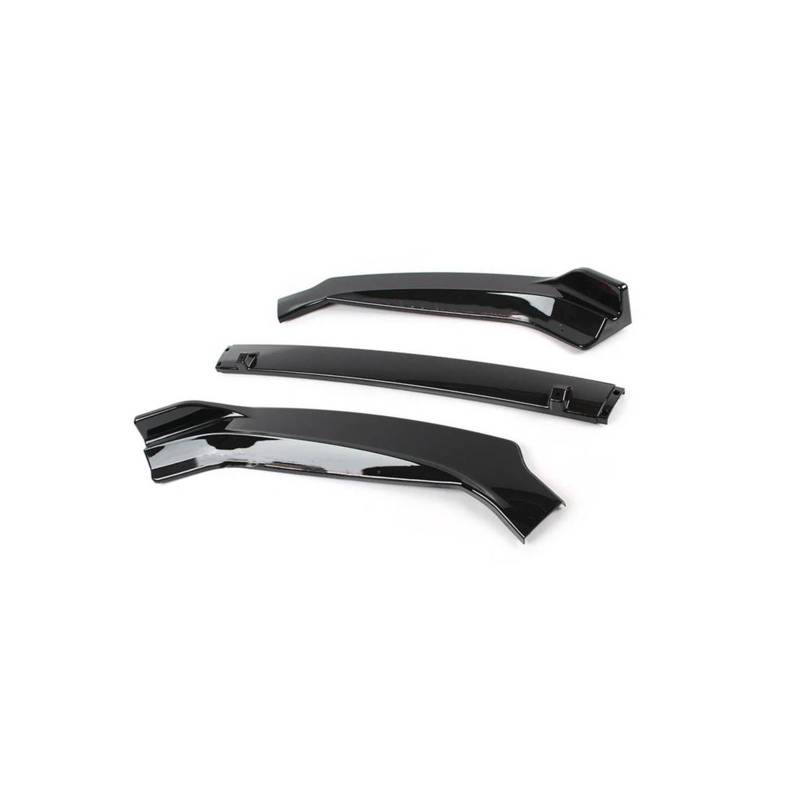 Auto Frontlippe Spoiler Für VW Für Golf 7,5 Für Golf7,5 2014 5015 2016 2017 Unteres Bodykit Schwarz Glänzend Splitter Kinnklinge Frontspoilerlippe Front Spoiler Lippe(Glossy Black) von kjjukrhfs