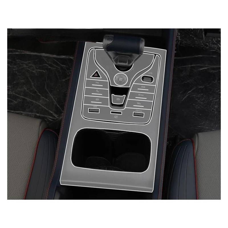 Auto Navi Folie Für BYD Für Atto 3 Yuan Plus 2022 2023 Auto Interior Center Konsole Transparente TPU Schutz Film Anti-scratc Film Zubehör Auto Displayschutzfolie(Gear TPU Film) von kjjukrhfs