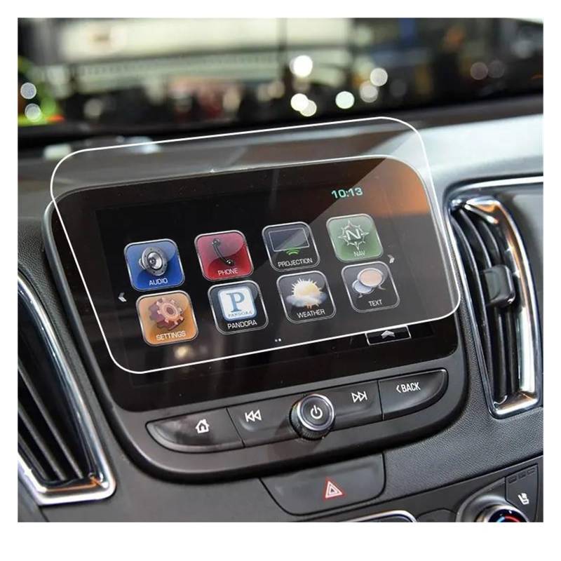 Auto Navi Folie Für Chevrolet Für Equinox 2019 2018 Für Chevy Für Malibu Volt 2016-2019 Abdeckung 8 Zoll Touch Screen Zubehör Gehärtetem Glas Film Auto Displayschutzfolie von kjjukrhfs