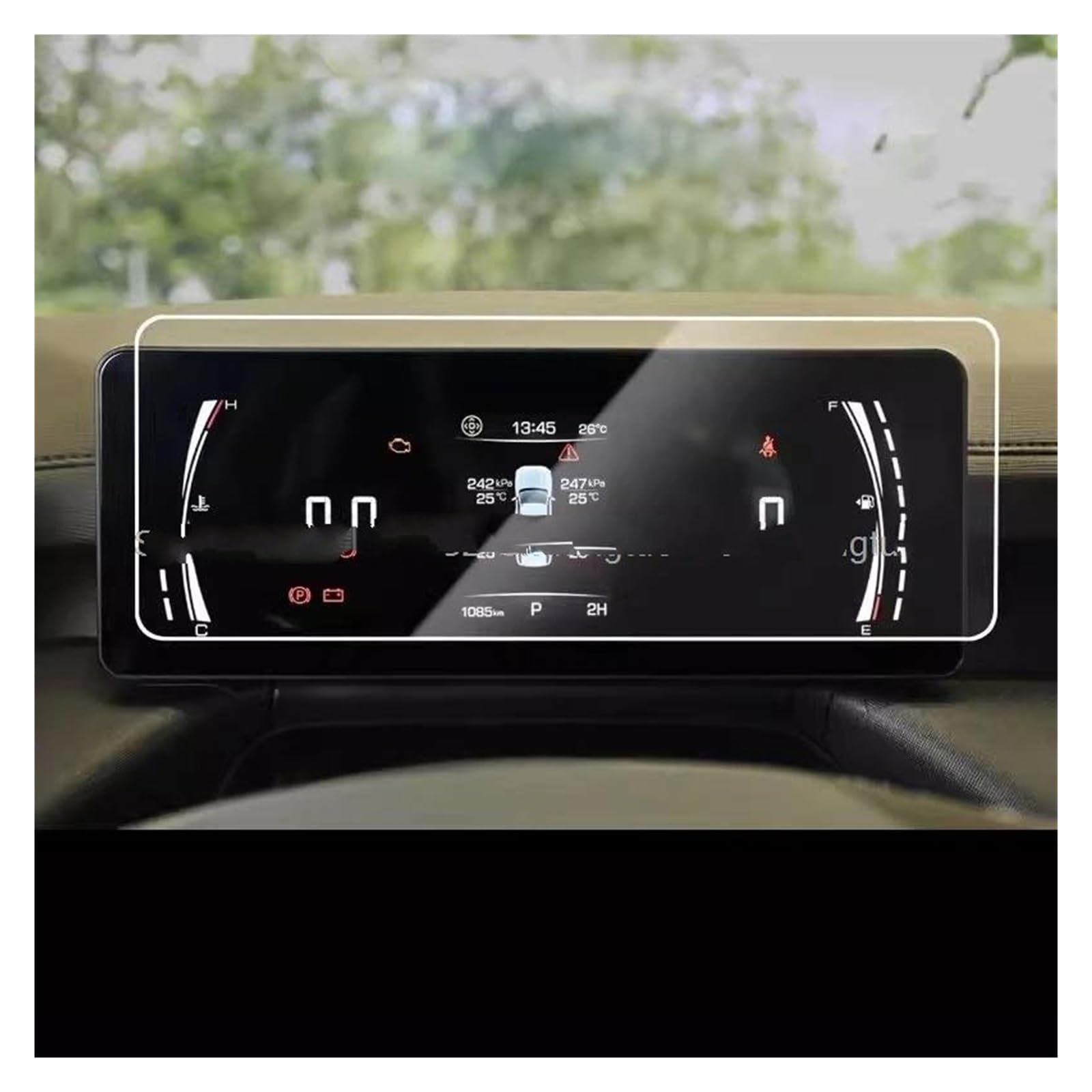 Auto Navi Folie Für Große Für Wand Für Haval H5 2023 2024 Instrument Dashboard Anti-Scratch Zubehör Gehärtetem Glas Screen Protector Film Auto Displayschutzfolie von kjjukrhfs