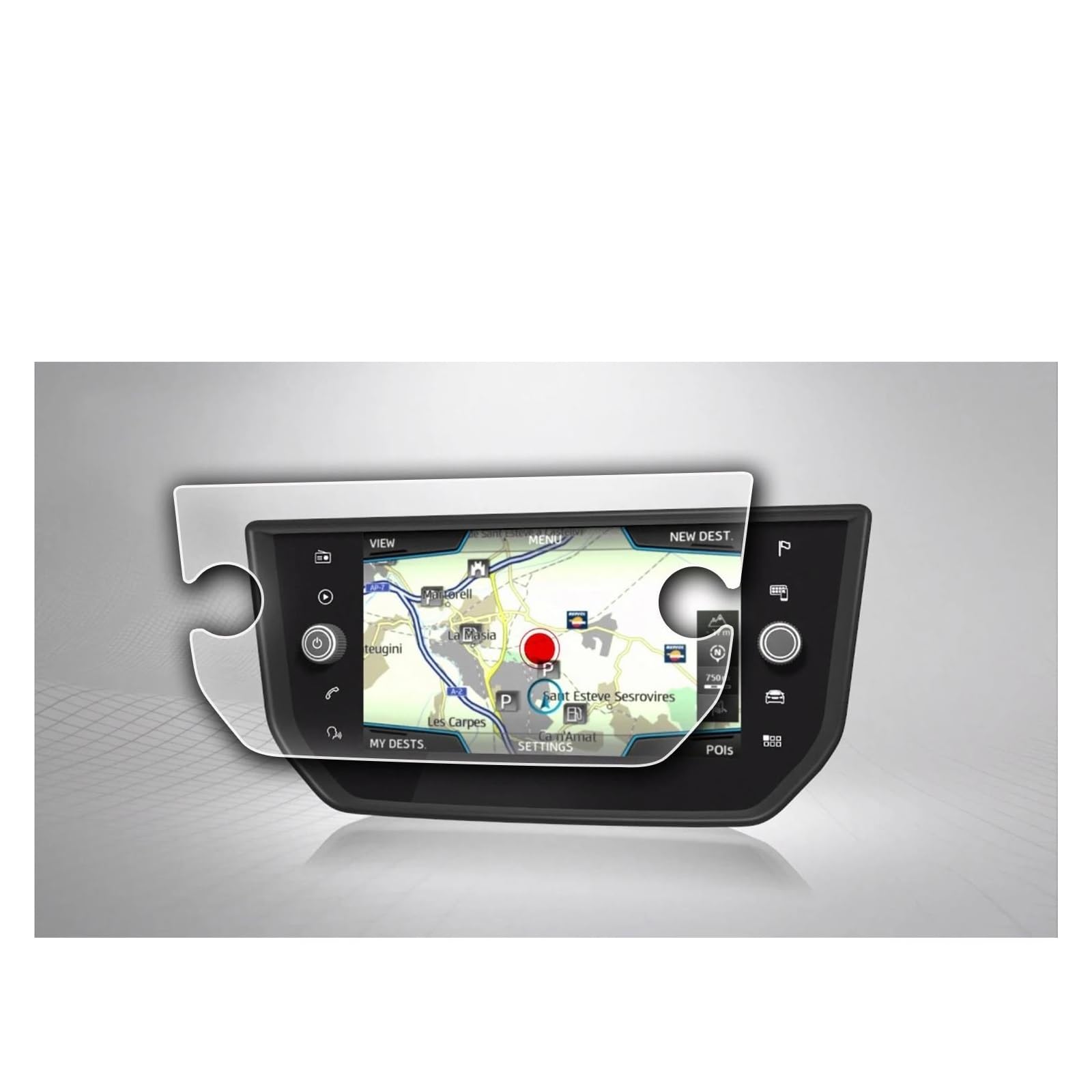 Auto Navi Folie Für Sitz Für Arona 2018 2019 2020 2021 8-Zoll Auto Navigation Display Screen Protector Film Auto Innen Zubehör Auto Displayschutzfolie von kjjukrhfs