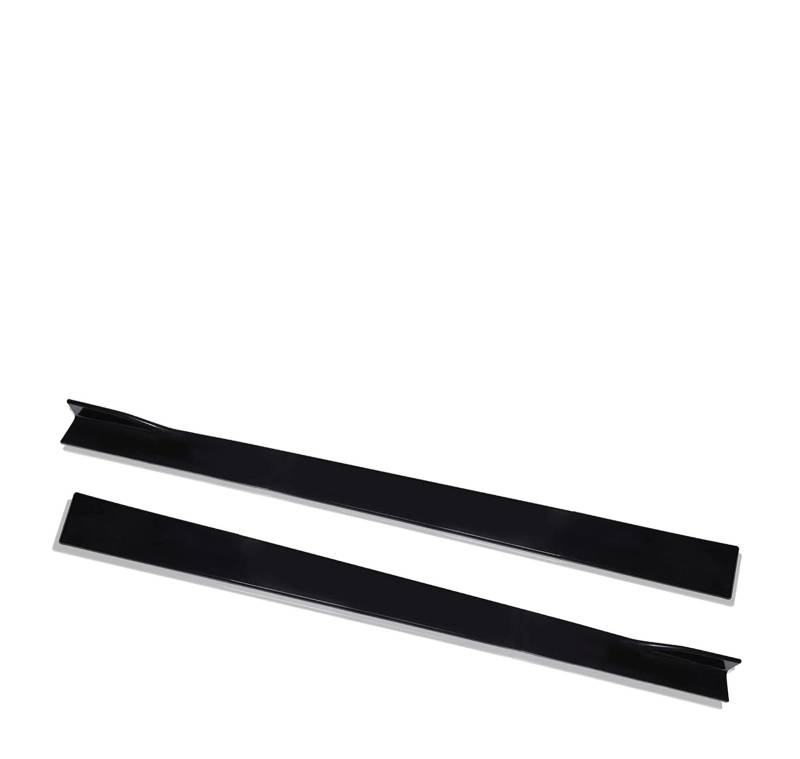 Auto Seitenschweller Für Lexus Für IS250 Für IS350 Für IS300 Für IS200T 1990-2022 78,7 "Seite Rock Splitter Spoiler Lip Rocker Panel Körper Kit Auto Seitenschürze(Schwarz) von kjjukrhfs