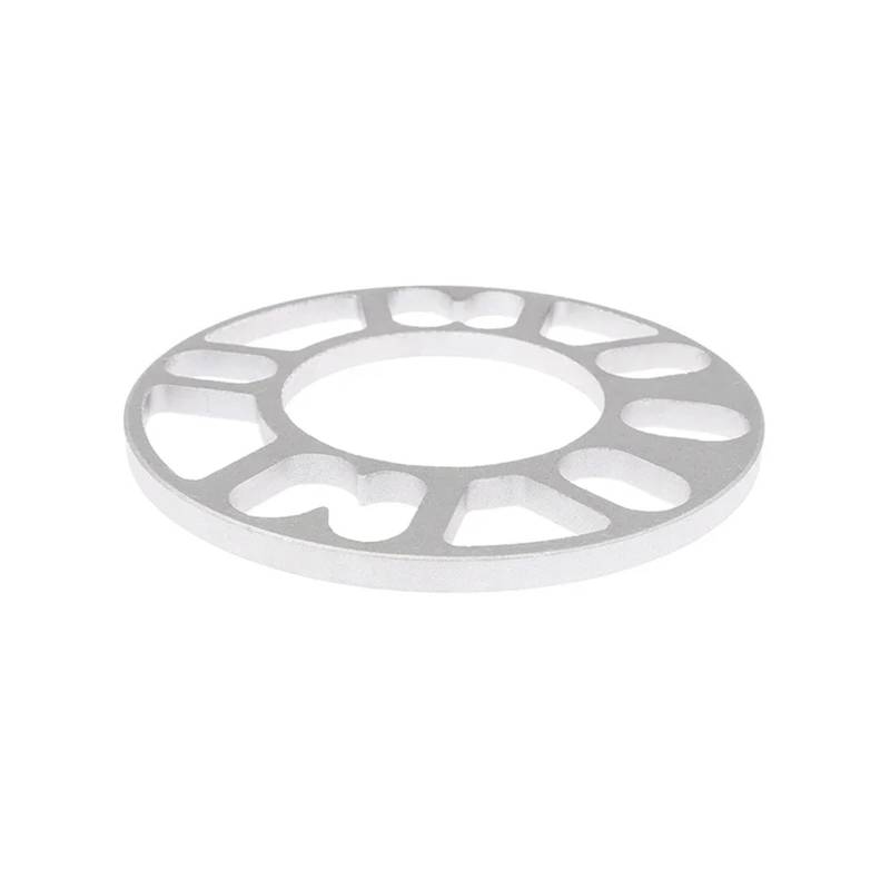 Distanzscheibe Räder 3/5/6/8/10mm Legierung Aluminium Auto Rad Spacer Adapter Distanzscheiben Platte Auto Zubehör Auto Radnabe Änderung Und Erweiterung Wheel Spacers Hinten(10mm) von kjjukrhfs