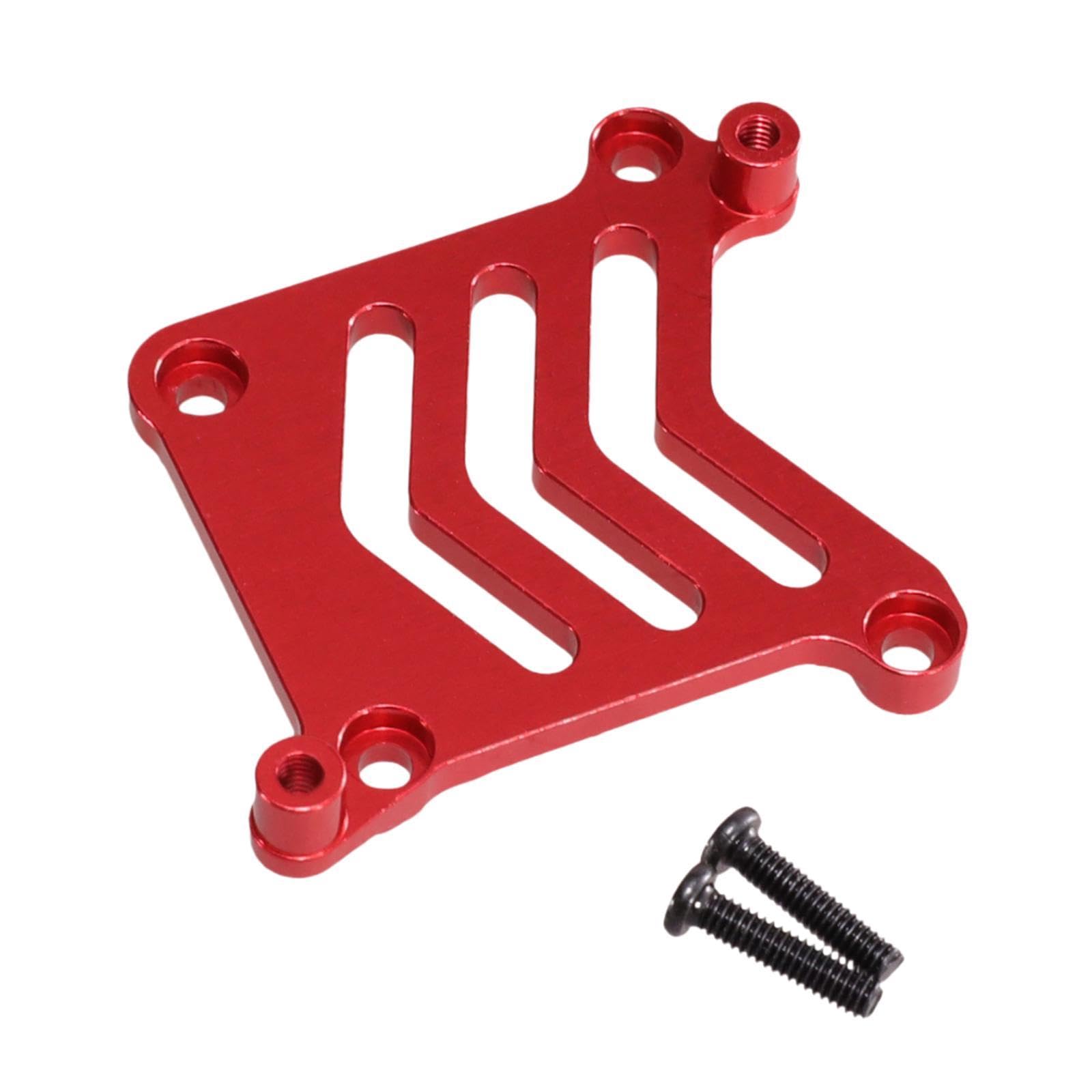 kowaku 1: 16 Skala Fernbedienungsauto -Servo -Basis -Servo -Halterung von LKW -Ersatzteilen Aluminium RC Car Servo Mount, Rot von kowaku