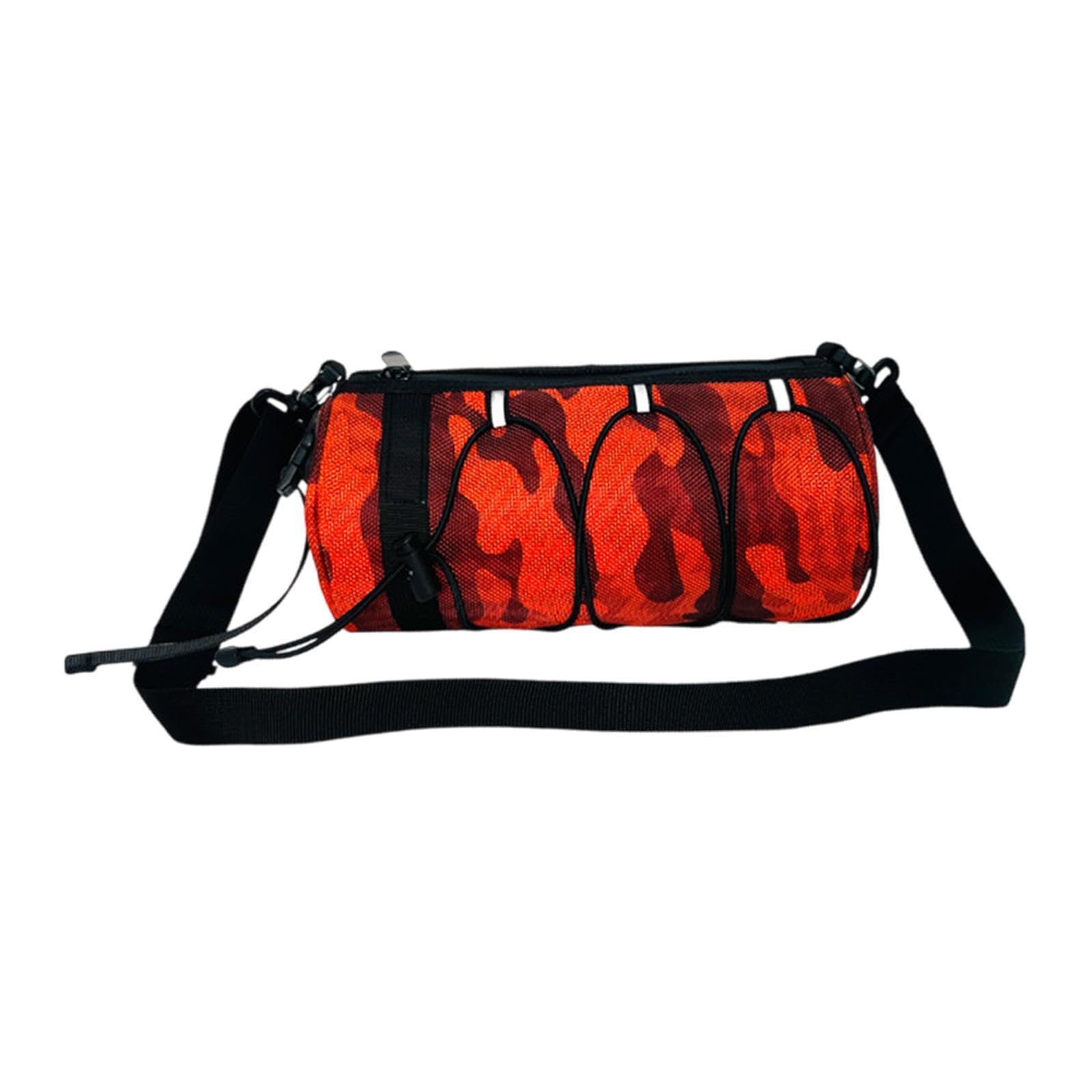 kowaku Fahrrad-Lenkertasche, Rahmentasche, reißfeste Nylon-Fahrradtasche, Fahrrad-Front-Aufbewahrungstasche für Mountain Road Fahrradfahren, Orange von kowaku