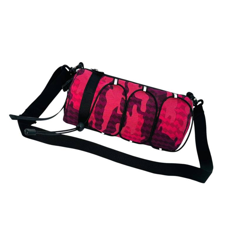 kowaku Fahrrad-Lenkertasche, Rahmentasche, reißfeste Nylon-Fahrradtasche, Fahrrad-Front-Aufbewahrungstasche für Mountain Road Fahrradfahren, Rot von kowaku