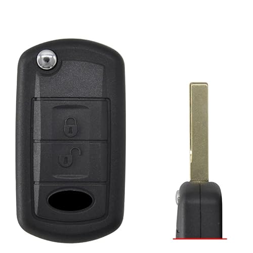 3 Tasten Remote Flip Autoschlüssel Gehäuse Funkschlüssel Fall fob Shell Abdeckung für Land R0ver Range R0ver Sport LR3 Discovery mit Hu92 Blade von kuyuansu