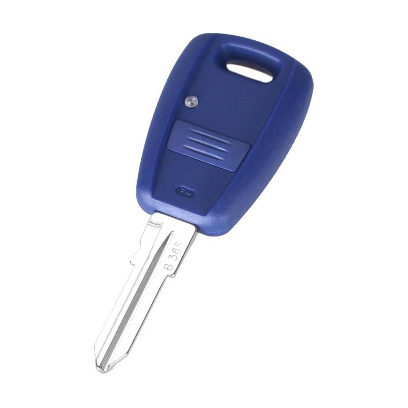 Auto Styling Remote Key Shell Gehäuse Abdeckung 1 Taste für FIAT Punto Doblo Bravo Transponder Auto Key Shell SIP22 GT15R Klinge (GT15R-Klinge) von kuyuansu