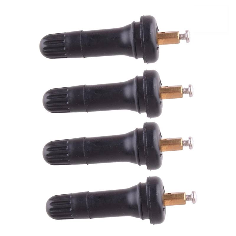 4 Stück Autoventil Gummi, TPMS Auto Reifendrucksensor Ventil, Ventileinsätze für Buick Regal Lacrosse Chevrolet von kyaoayo