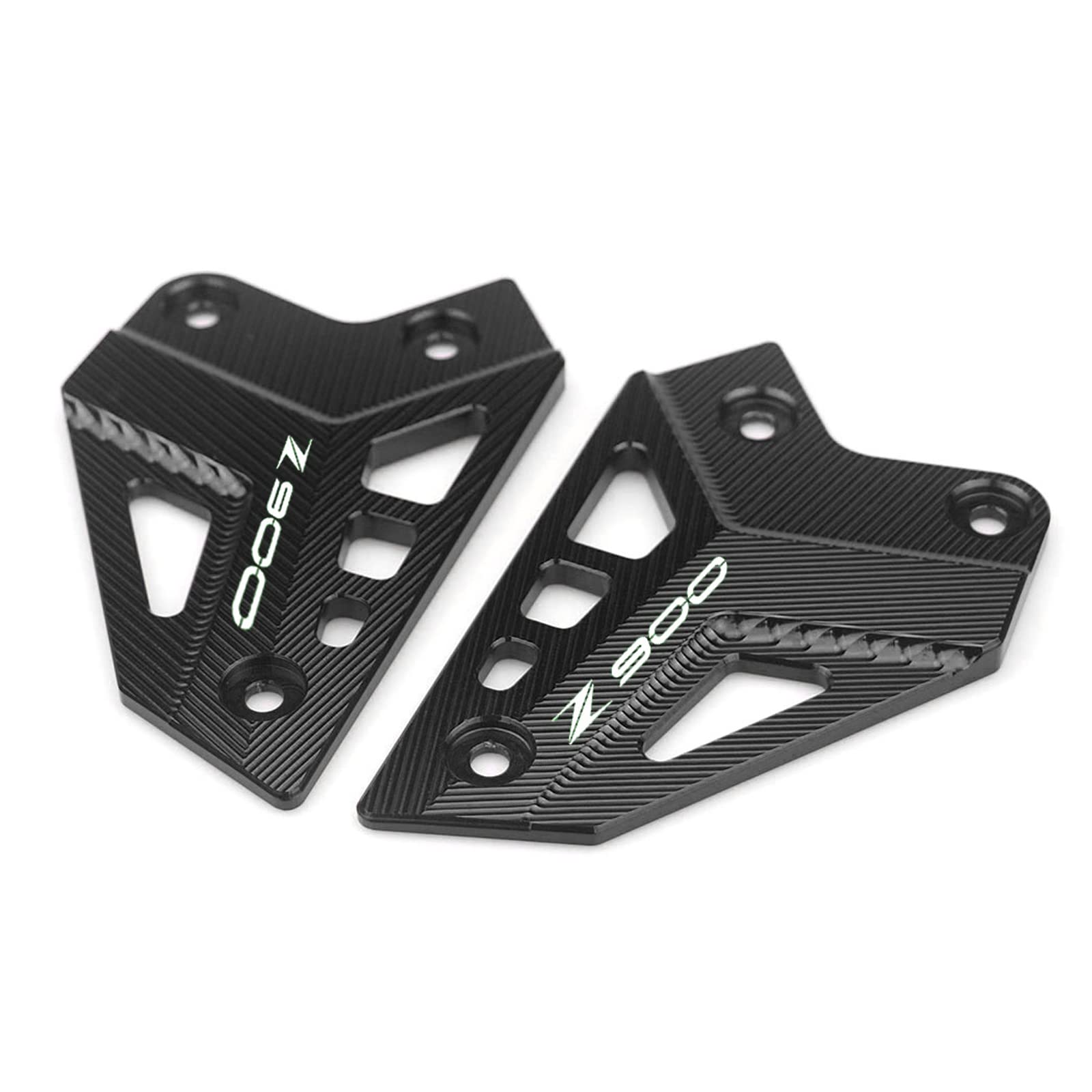 Kyaoayo Motorrad-Pedal-Fersenschutz, CNC-Aluminium-Hinterrad-Pedalverkleidungskit-Zubehör, Kawasaki Z900 CNC-Aluminiumlegierungsmodifikation ist für Kawasaki Z900 2017 2018Modelle geeignet.(Kawasaki) von kyaoayo