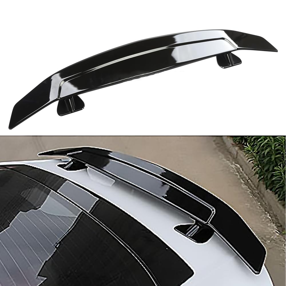 Dachheckspoilerflügel für Mini Hatch/Cabrio R50 R56 F55 F56 R52 R53 R57 F57 JCW/One/One D/Cooper, HeckspoilerflüGel Kofferraumdachspoiler Heckspoilerlippe Dachflügel für Geschenk,A von kykj