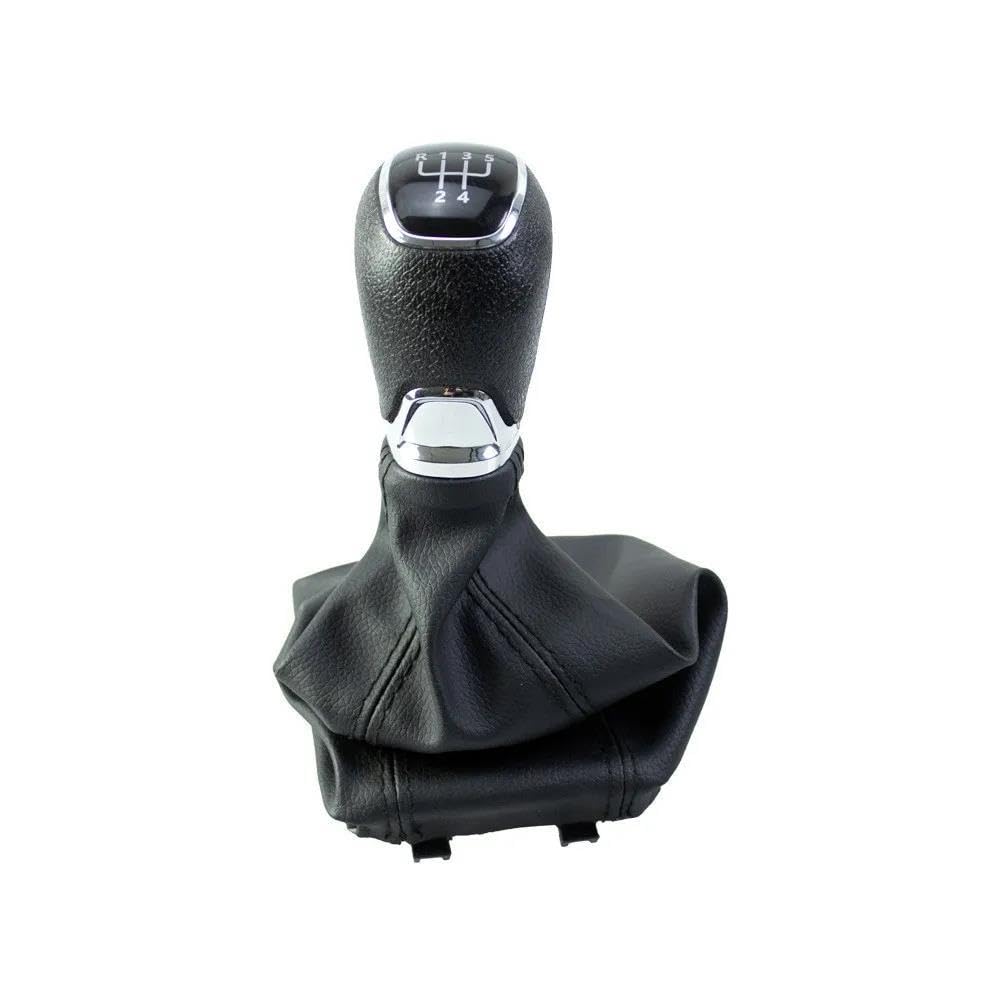 Schalthebel 5/6-Gang-Schaltknauf Schalthebelmanschette Manschette Für Skoda Octavia A7 MK3 (2014–2017)(5-Speed) von lEUCN