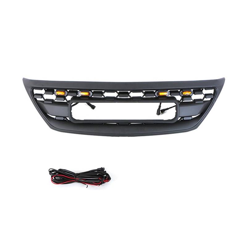 laiyonggr ABS-Frontstoßstangengrills, Upgrade-Renngitter, Kühlergrill mit Buchstaben-Netzabdeckungsgrills, kompatibel for Lexus RX300 RX330 1998–2003(with Lights1) von laiyonggr