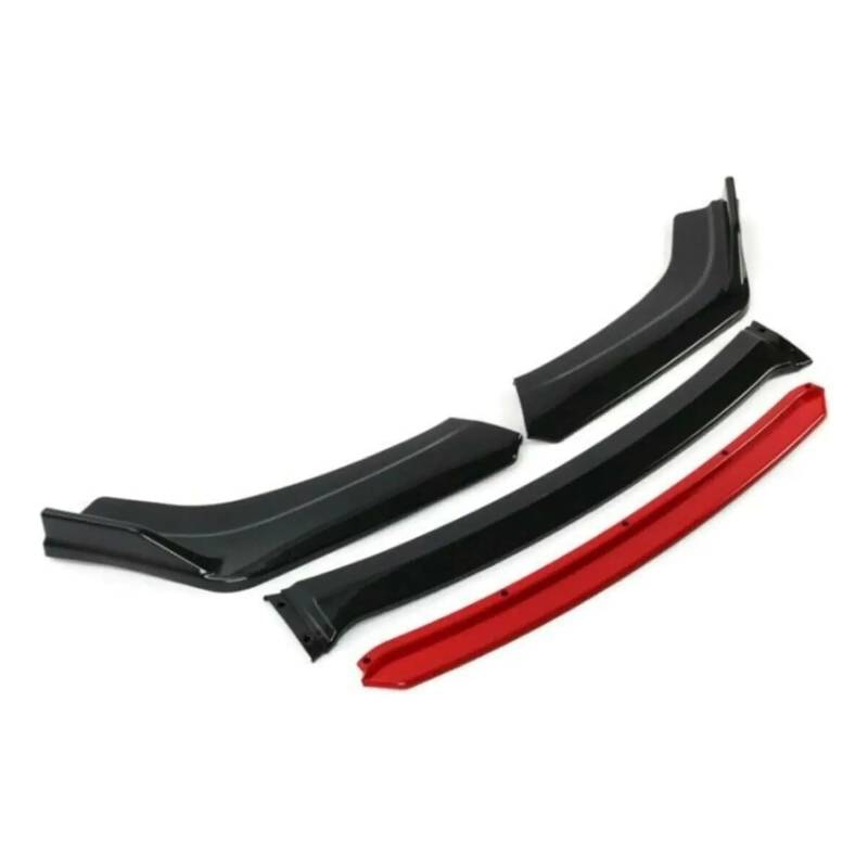 laiyonggr Auto Front Lip Splitter Universal Spoiler Diffusor Lip Kit Kompatibel for Peugeot 508(Red) von laiyonggr