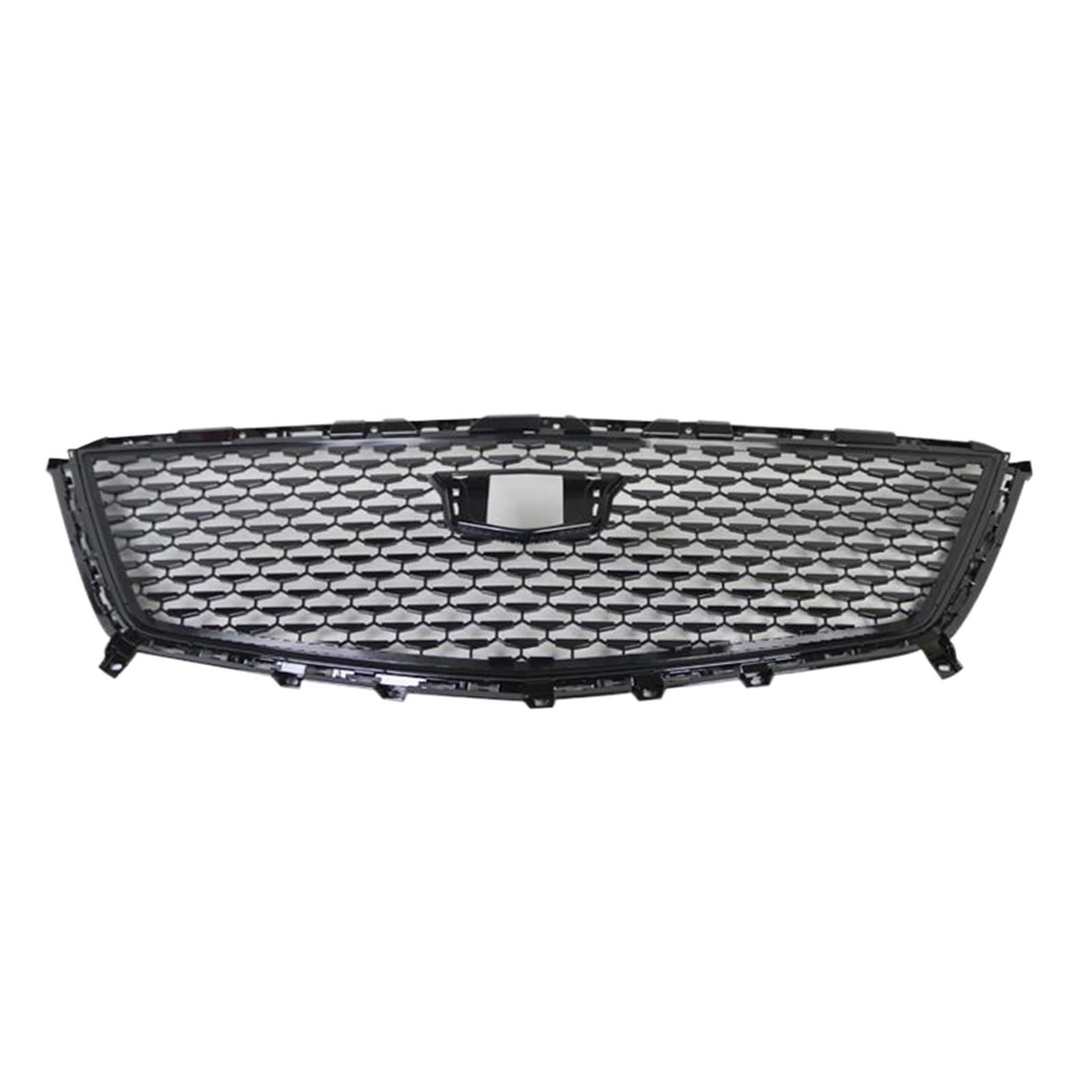 laiyonggr Auto Front Racing Grill Oberer Kühlergrill Ersatz Stoßstange Haube Mesh Grid Auto Zubehör Kompatibel for Cadillac XT5 2016-2022 Diamant Stil(Black) von laiyonggr