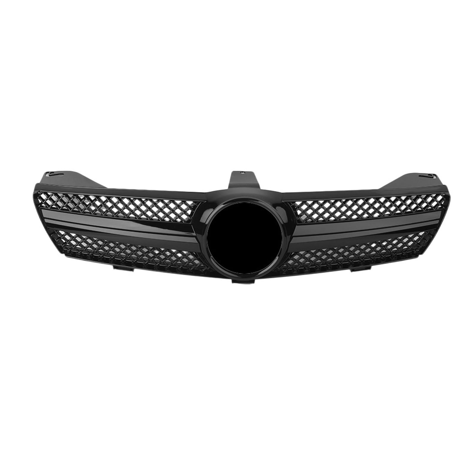 laiyonggr Auto-Frontgrill, kompatibel mit Mercedes-Benz W219 CLS500 SLS600 CLS-Klasse 2004 2005 2006 2007, glänzendes Schwarz von laiyonggr