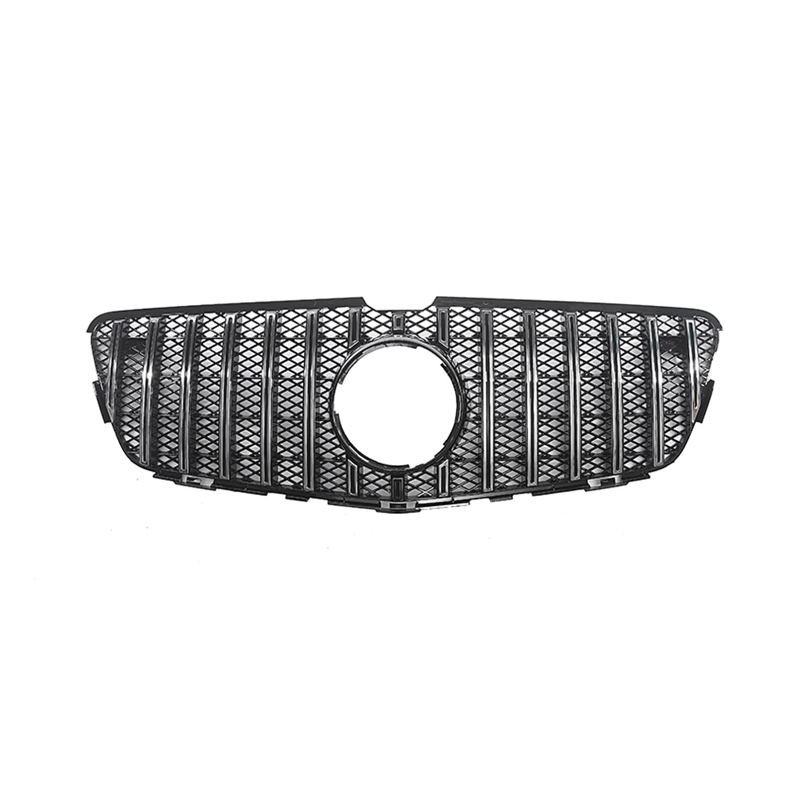 laiyonggr Auto-Frontgrill, oberer Ersatz, Stoßstangen-Entlüftung, ABS-Haube, Netz, Autoteil, kompatibel for Mercedes-Benz R-Klasse W251 2011–2017 R350(Silver1) von laiyonggr