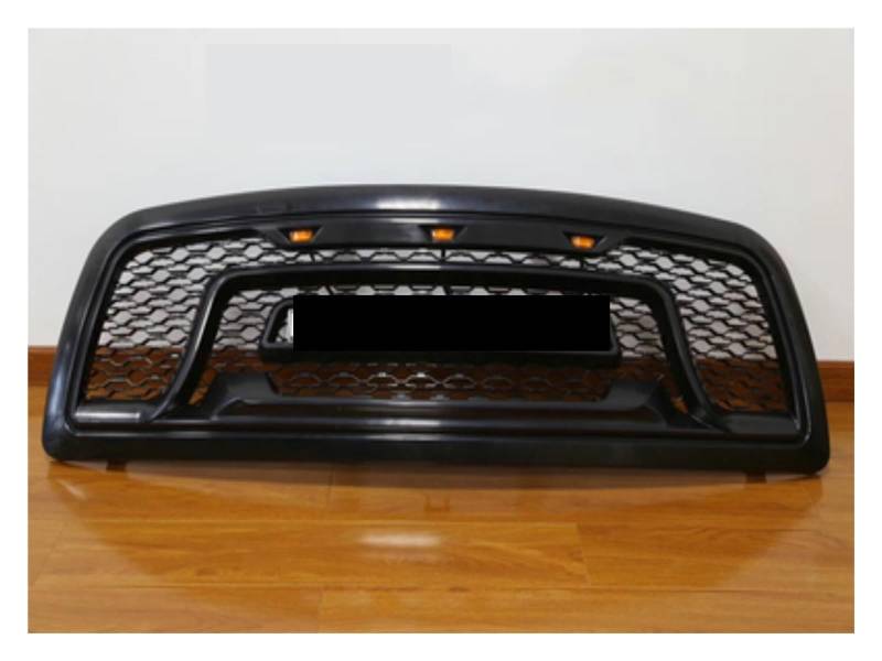 laiyonggr Auto-Frontstoßstangengrill, Kühlergrill, Renngrill mit Tageslicht-Blinker, kompatibel mit Dodge Ram 1500(09-12A) von laiyonggr