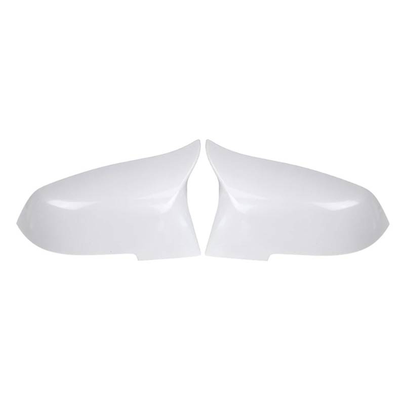 laiyonggr Carbon Faser Auto Seite Außen rückspiegel Abdeckung Trim Cap Kompatibel for BMW 2 3 SER F22 F23 F30 2014 2015 2016 2017 2018 2019(White) von laiyonggr