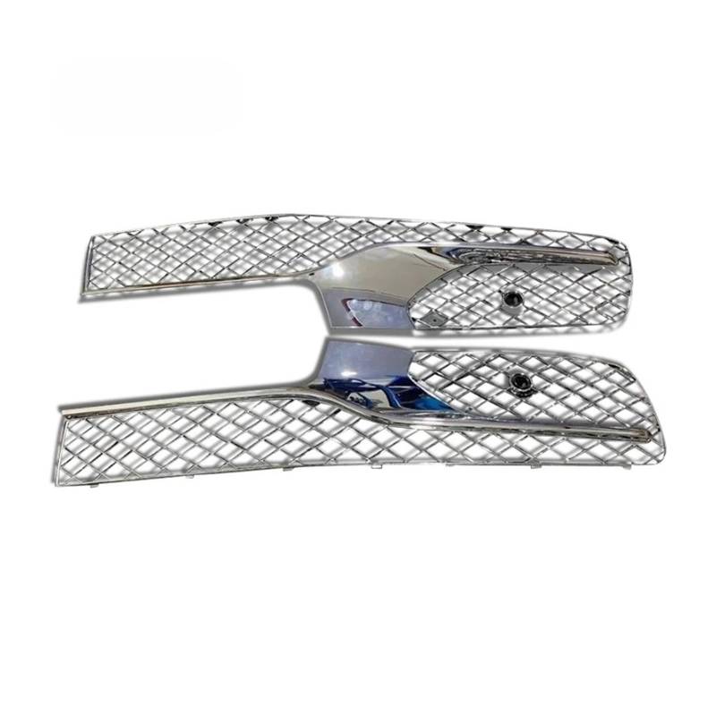 laiyonggr Frontgrill Gitter Grill Autoteil Kompatibel for Bentley Gallop Flying Spur 2014-2019 4W0807647 4W0807648 Autozubehör(Plating Silver) von laiyonggr