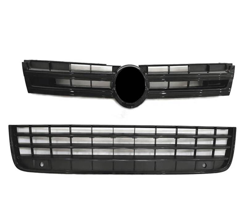 laiyonggr Grill Mesh Mask Frontstoßstange Kühlergrill kompatibel for Touareg 2011–14(Glossy 2pcs1) von laiyonggr