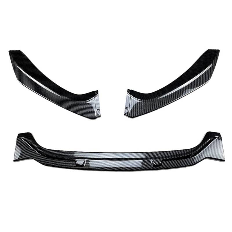 laiyonggr Kompatibel for BMW F20 F21 Maxton Style Frontstoßstange Lip Spoiler Splitter Diffusor 118i 120d 120i M135i M140i M Pack 2015–2019 Lci Bodykits(Carbon Look) von laiyonggr