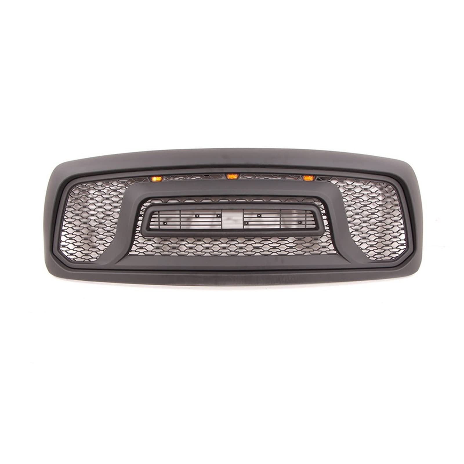 laiyonggr Kompatibel for Dodge Ram 1500 2002–2005, Kühlerverkleidung, Abdeckung, Racing-Grill, Haube, Netz-Frontgrill, obere Stoßstangengitter von laiyonggr