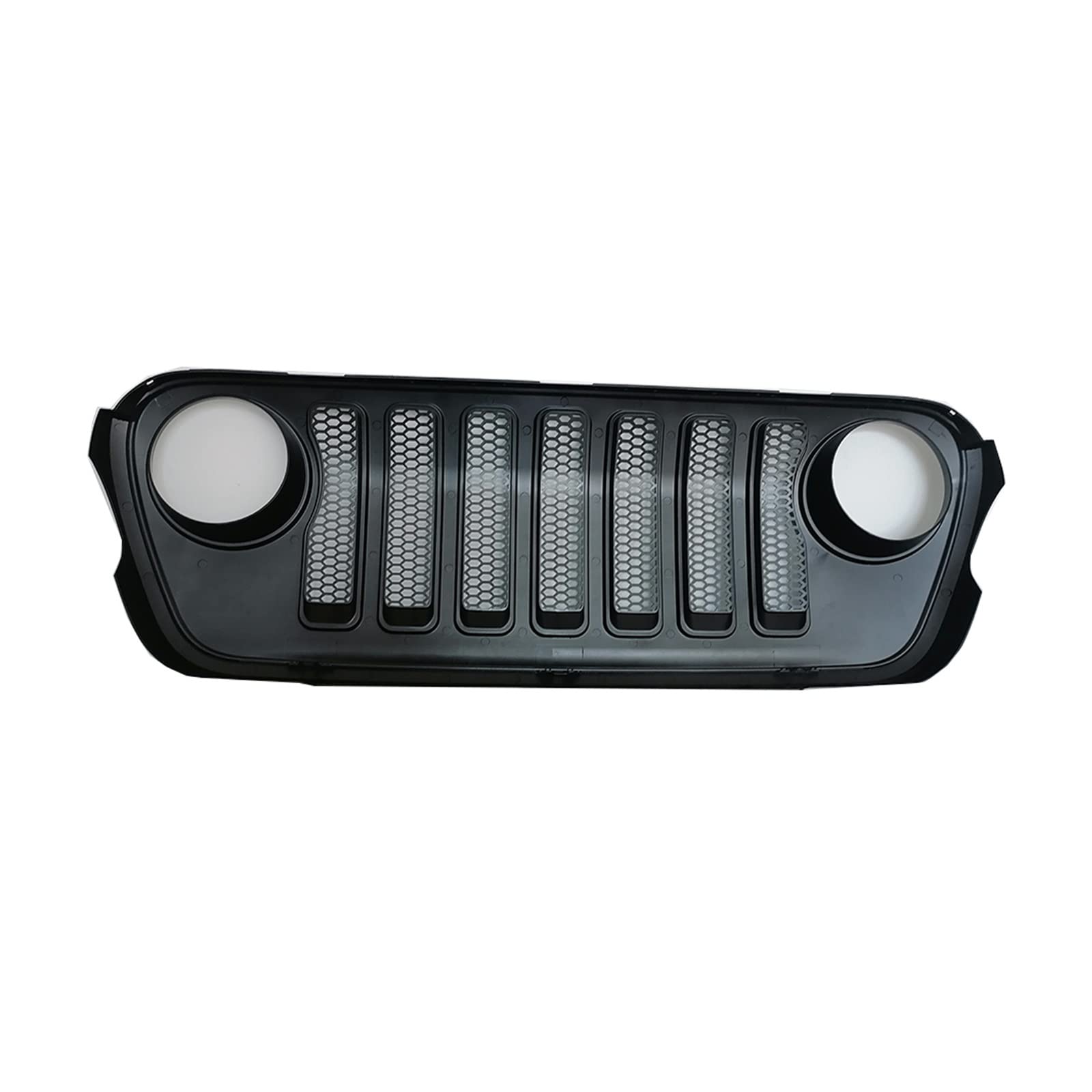 laiyonggr Kompatibel for Jeep 2018-2022 Gladiator JT Stoßstange ABS Mesh Grills Front Kühlergrill Racingt Grill for Jeep Wrangler JL 2018-2022 von laiyonggr