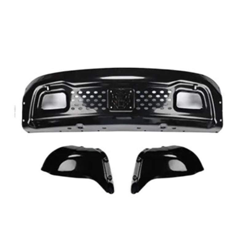 laiyonggr Kompatibel for Jeep Grand Cherokee 2014–2021, ABS glänzend schwarz, Auto-Frontstoßstange, Diffusor, Spoiler, Schutzfolie, Unterfahrschutz(14-16 Bright Black) von laiyonggr